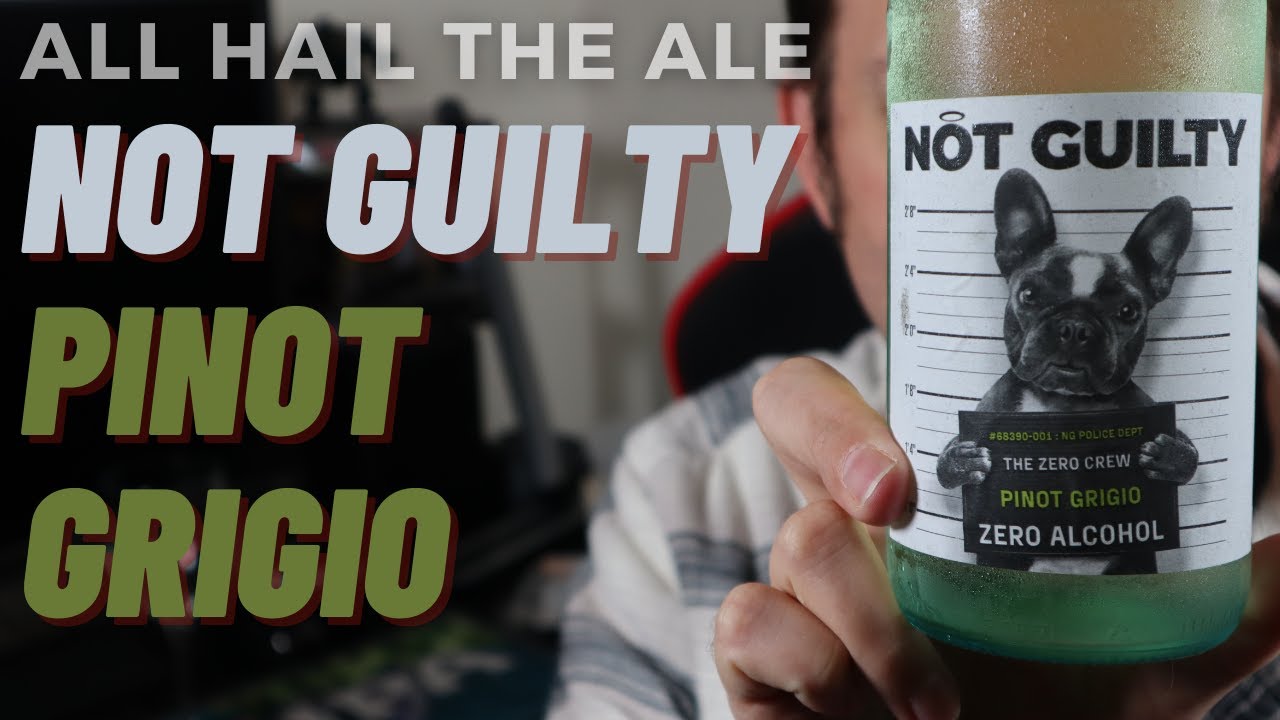 NOT GUILTY - Pinot Grigio Alcohol Free Wine Review