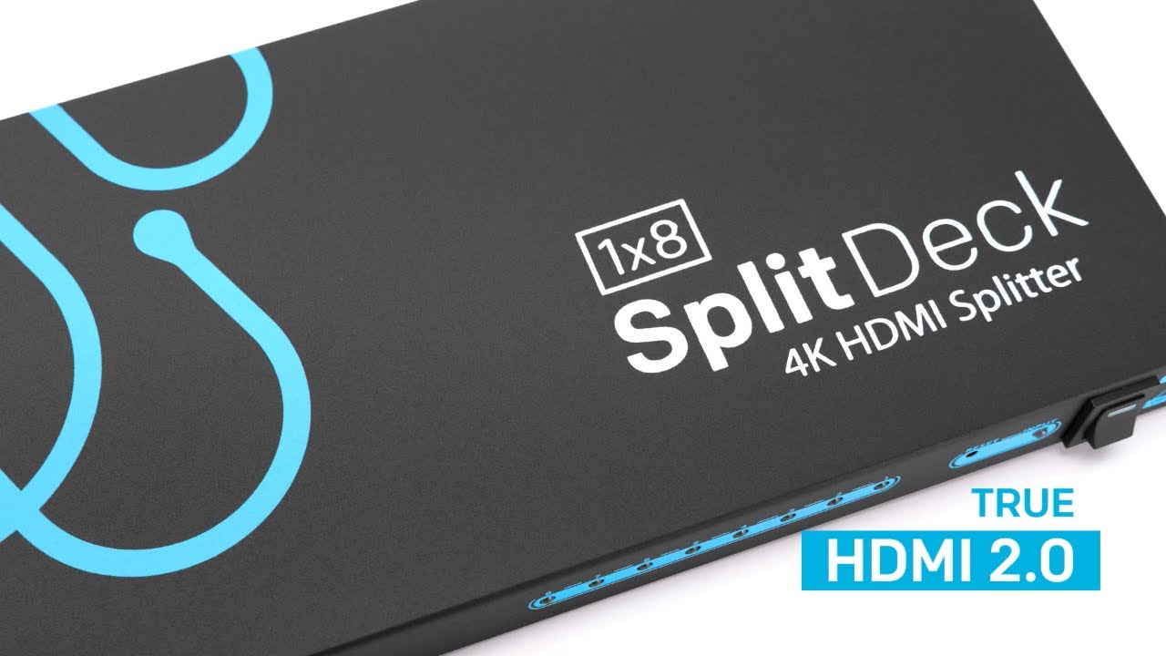SplitDeck 1x8 - HDMI 2.0 Splitter - 4k@60Hz