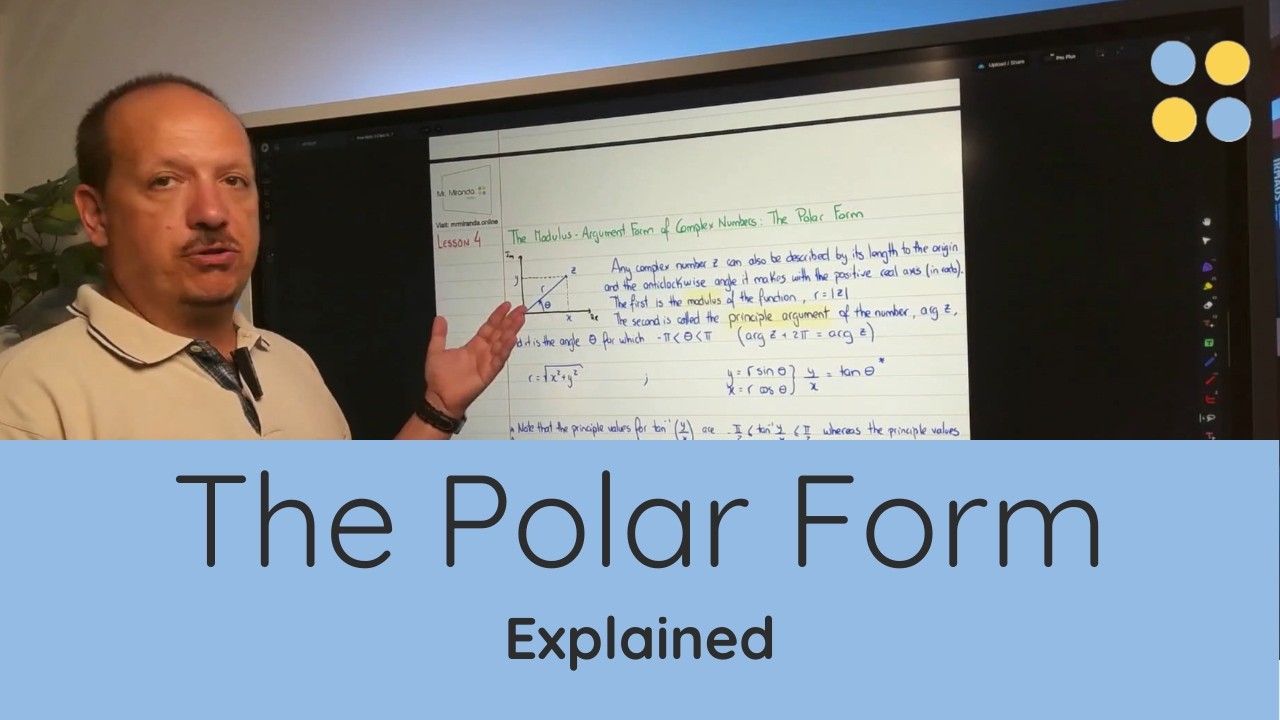 CAIE A-Level Mathematics 9709 | The Polar Form Explained