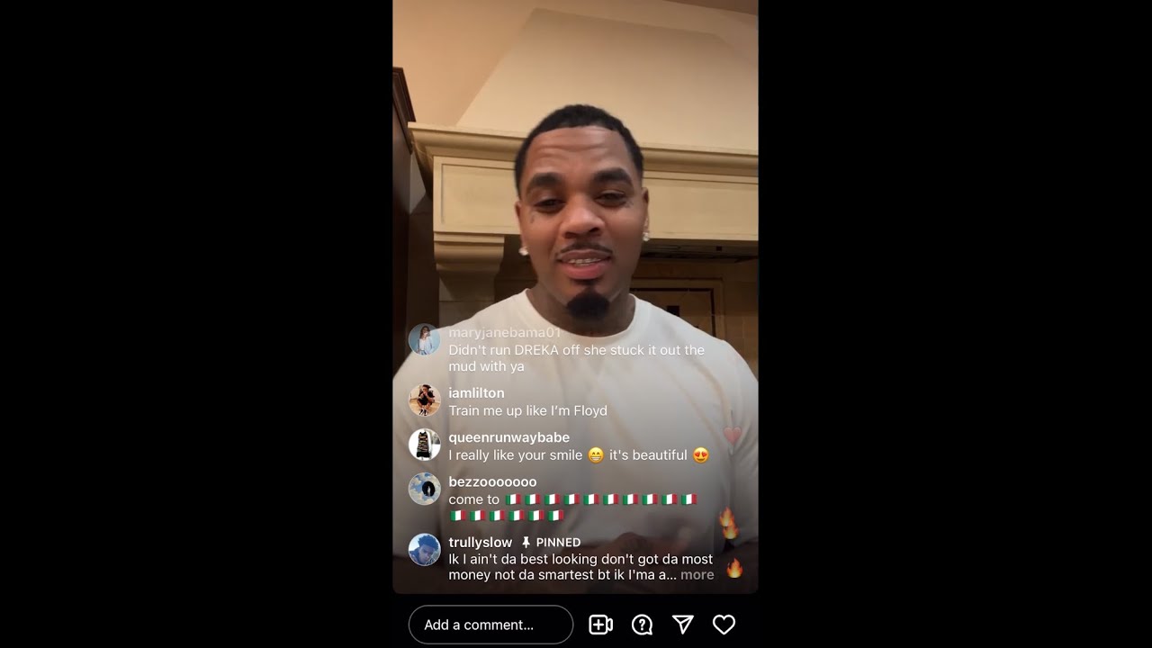 Kevin Gates Instagram Live