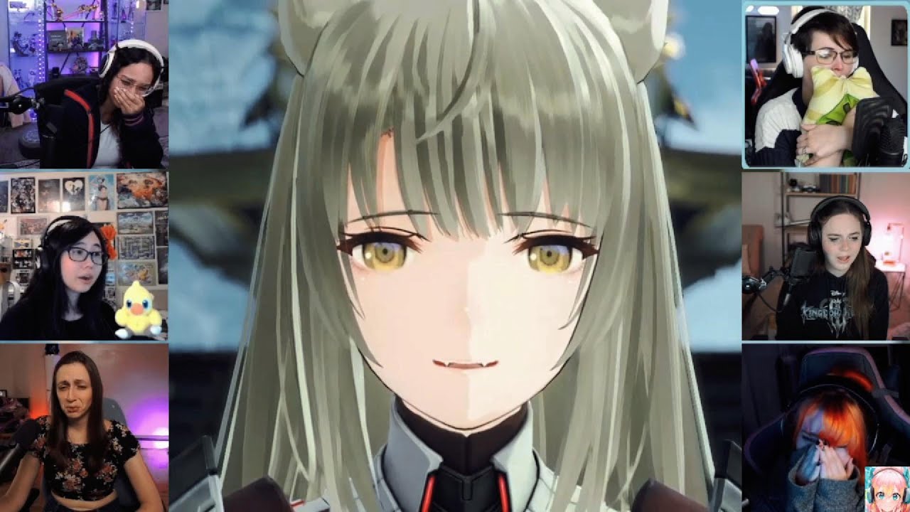Gamer girls' reactions to Xenoblade 3 - chapter 5 & 6 - Mio confesses her feelings to Noah