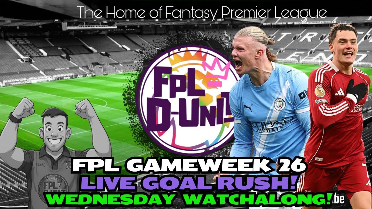 FPL GW26 WIRTZ MASTERCLASS? 🎲🧙‍♂️🙏 | GOAL RUSH WATCH ALONG🚨 | Fantasy Premier League Tips 25/26