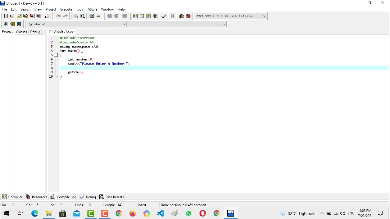 Developing A User Defined Mathematics Table Maker | Simplifying C++