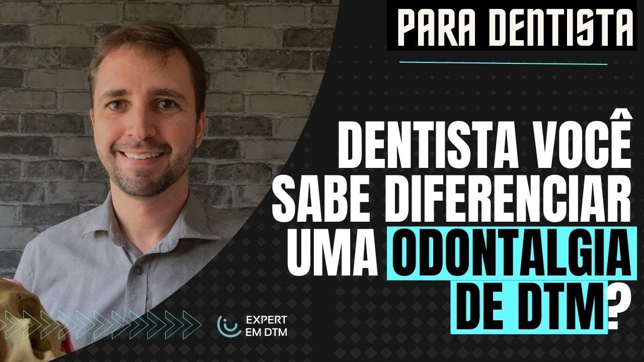 Dentista, voc&ecirc; sabe diferenciar uma odontalgia de DTM?
