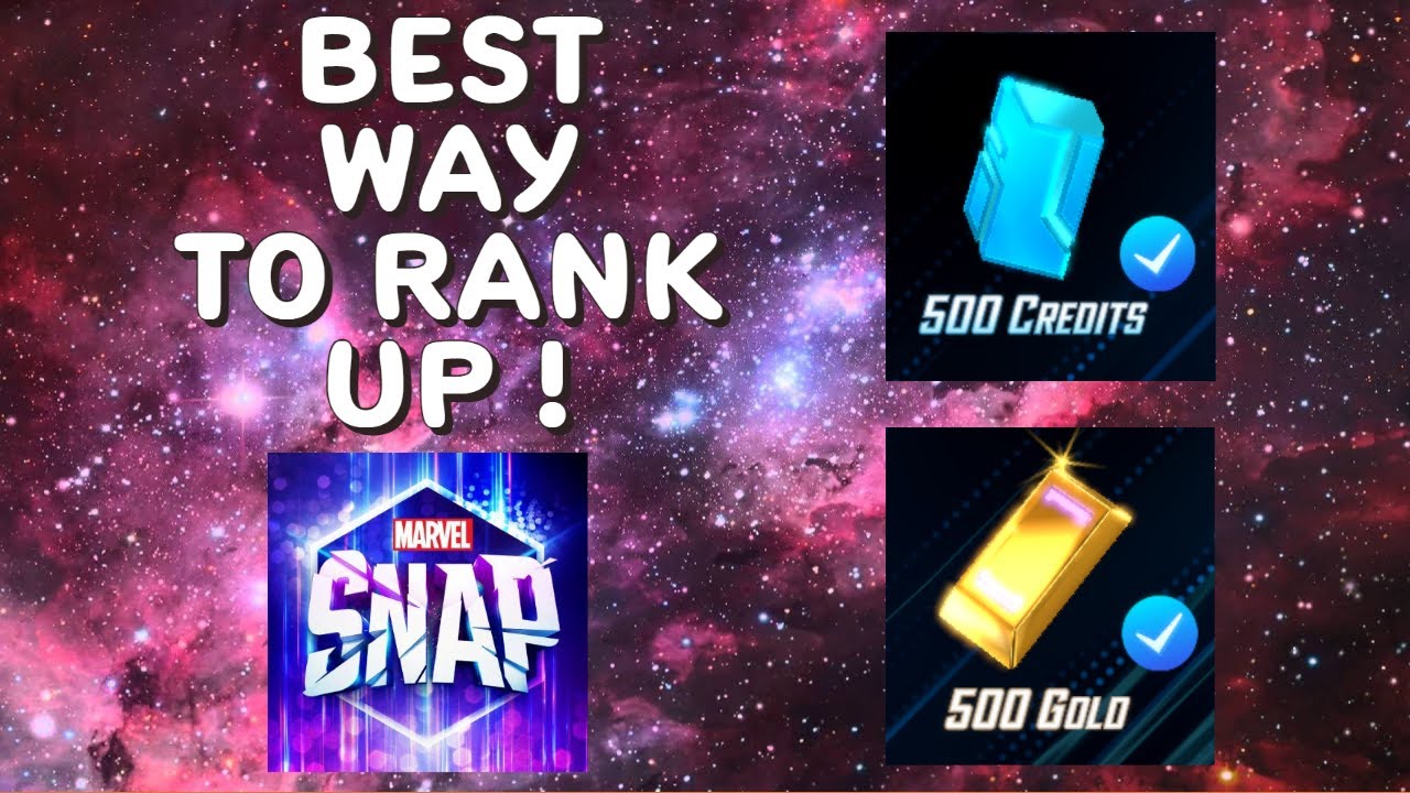 The BEST way to RANK UP EASILY in Marvel Snap