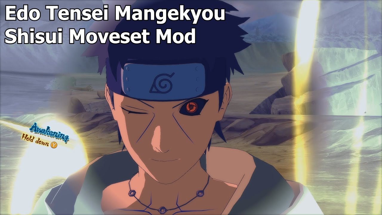 Naruto Ninja Storm 4 Road to Boruto PC MOD 60 FPS - Edo Tensei Mangekyou Shisui Moveset Mod Gameplay