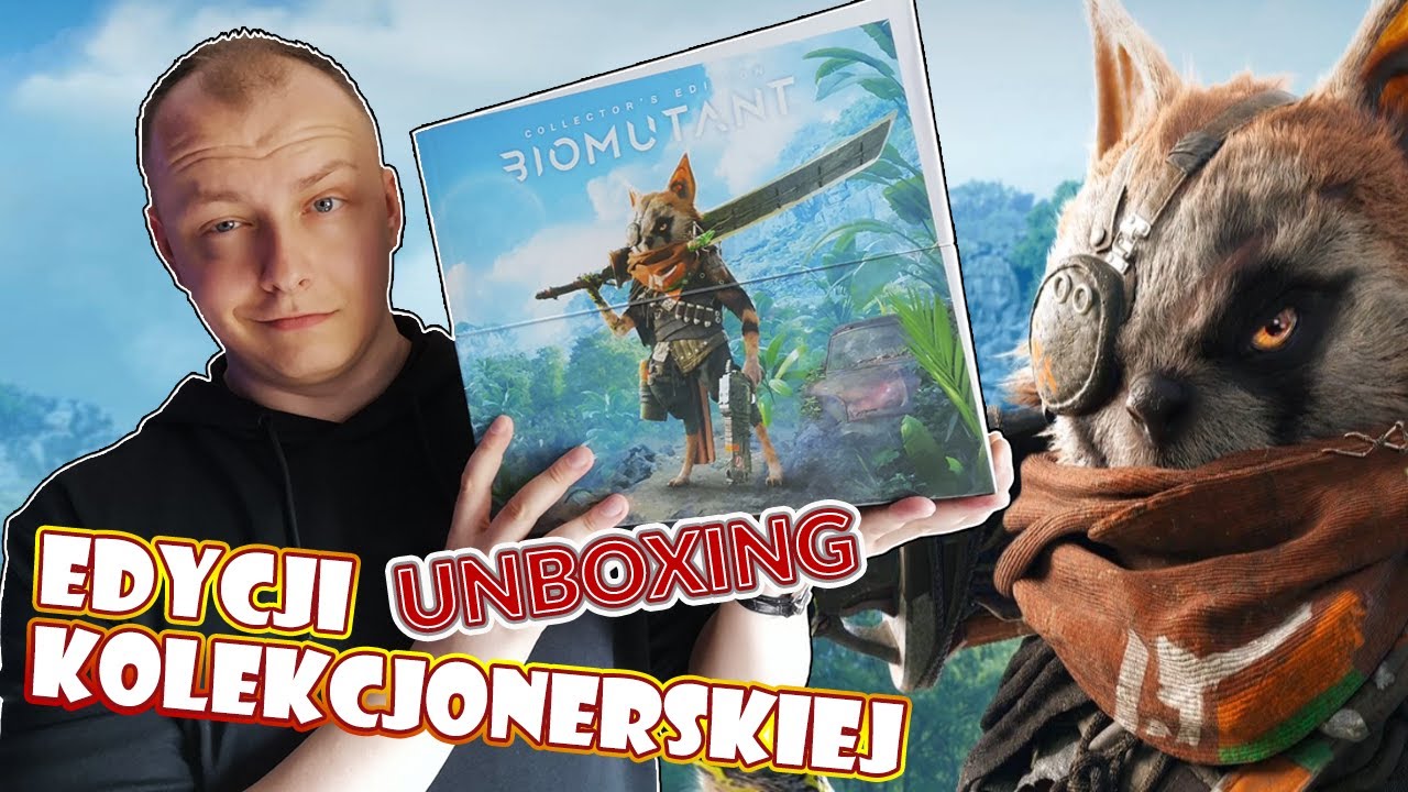UNBOXING: Biomutant Edycja Kolekcjonerska