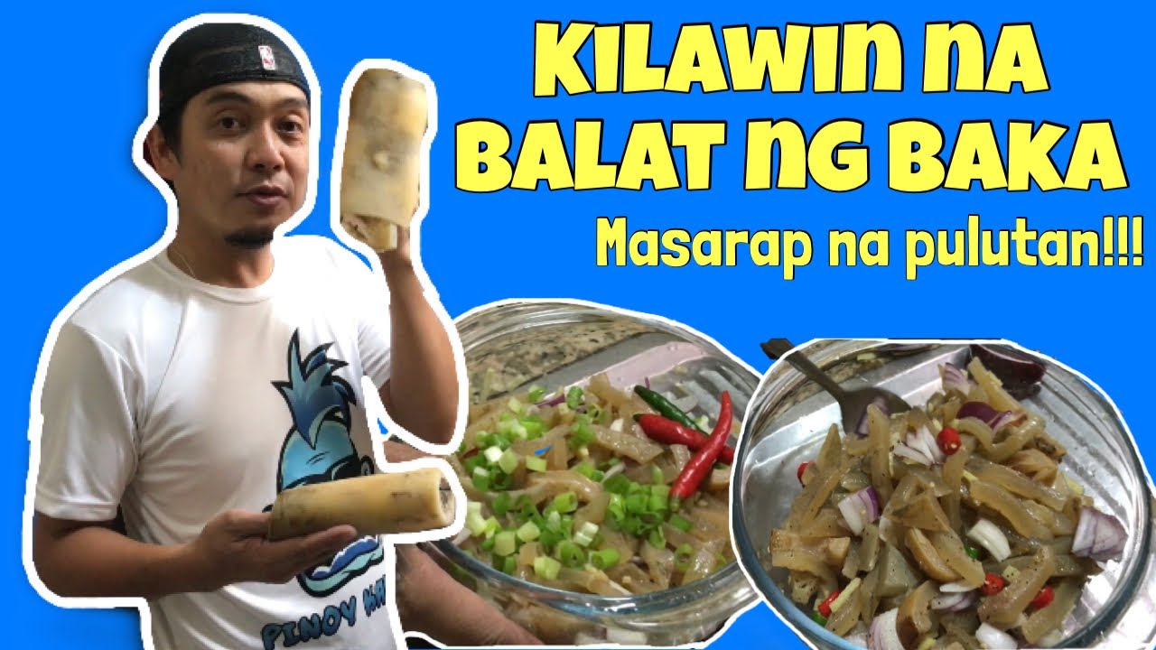 Kilawin na Balat ng Baka (Masarap na Pulutan) | Kalyente | Beef Skin Ilocano Recipe