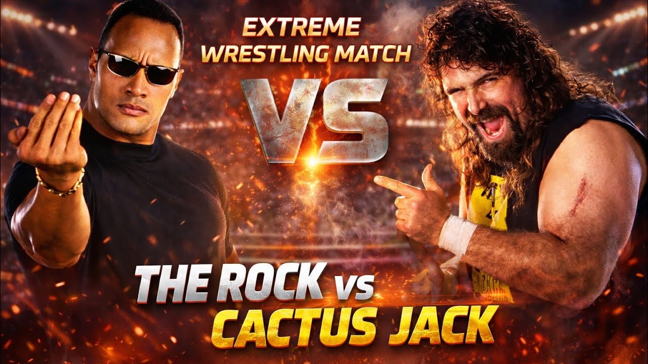 When The Rock Went to WAR with Cactus Jack 😱 Extreme Rules Classic