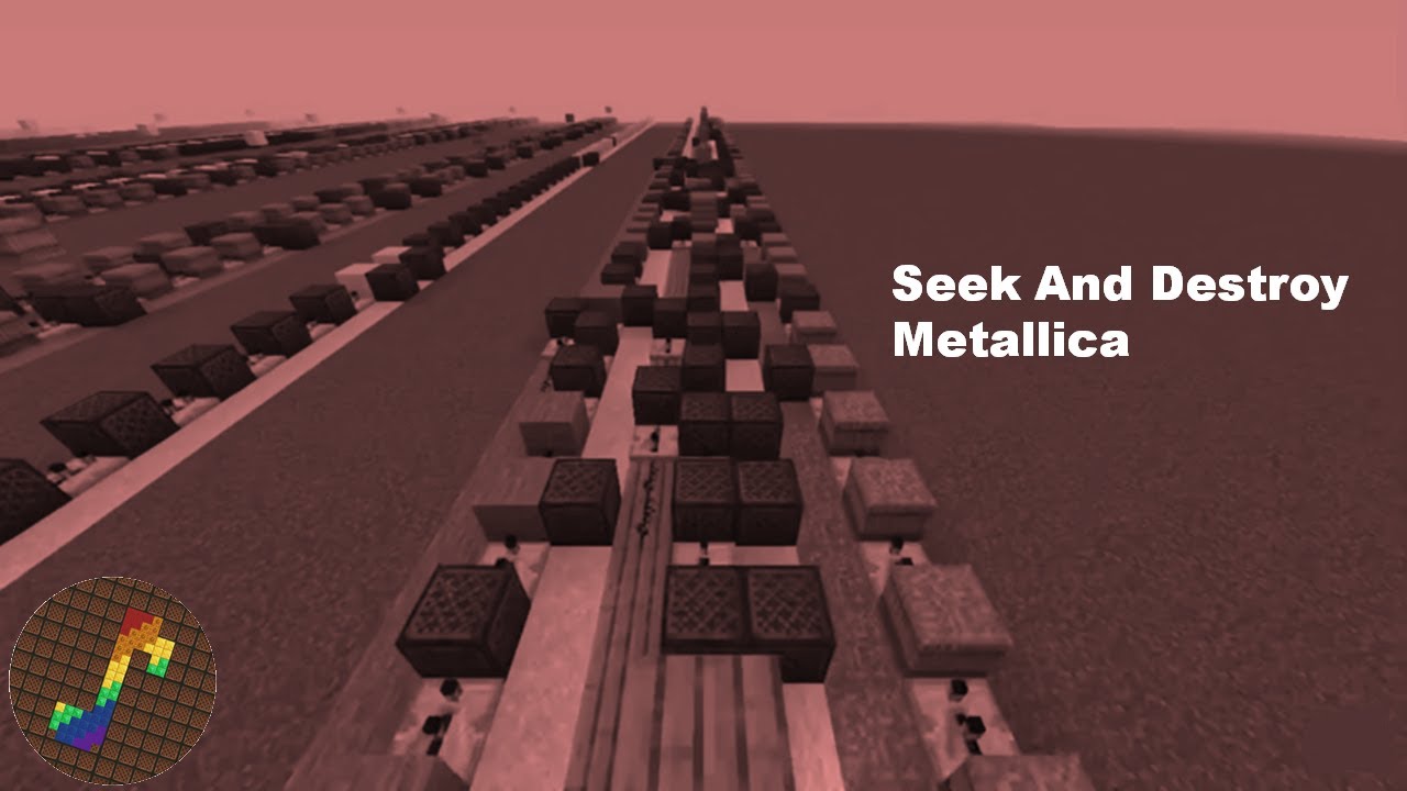 Seek And Destroy - Metallica - Note block cover