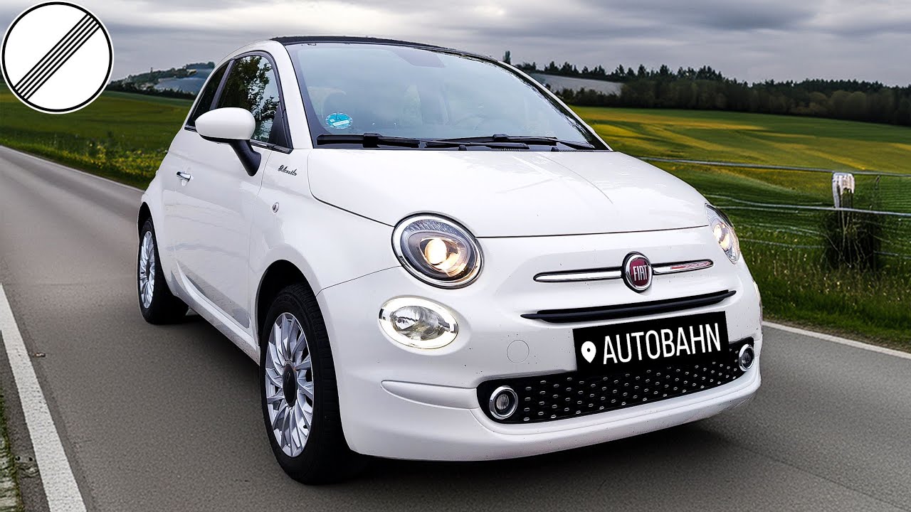 FIAT 500C 1.0 HYBRID 2021 // SMALL BUT FAST // AUTOBAHN POV EP.3