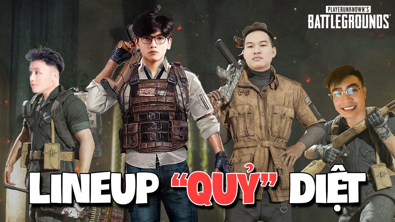 (PUBG) LINEUP CỦA NHỮNG CON QUỶ | SAPAU TÀI KEY DATKAA BÔ BÉO