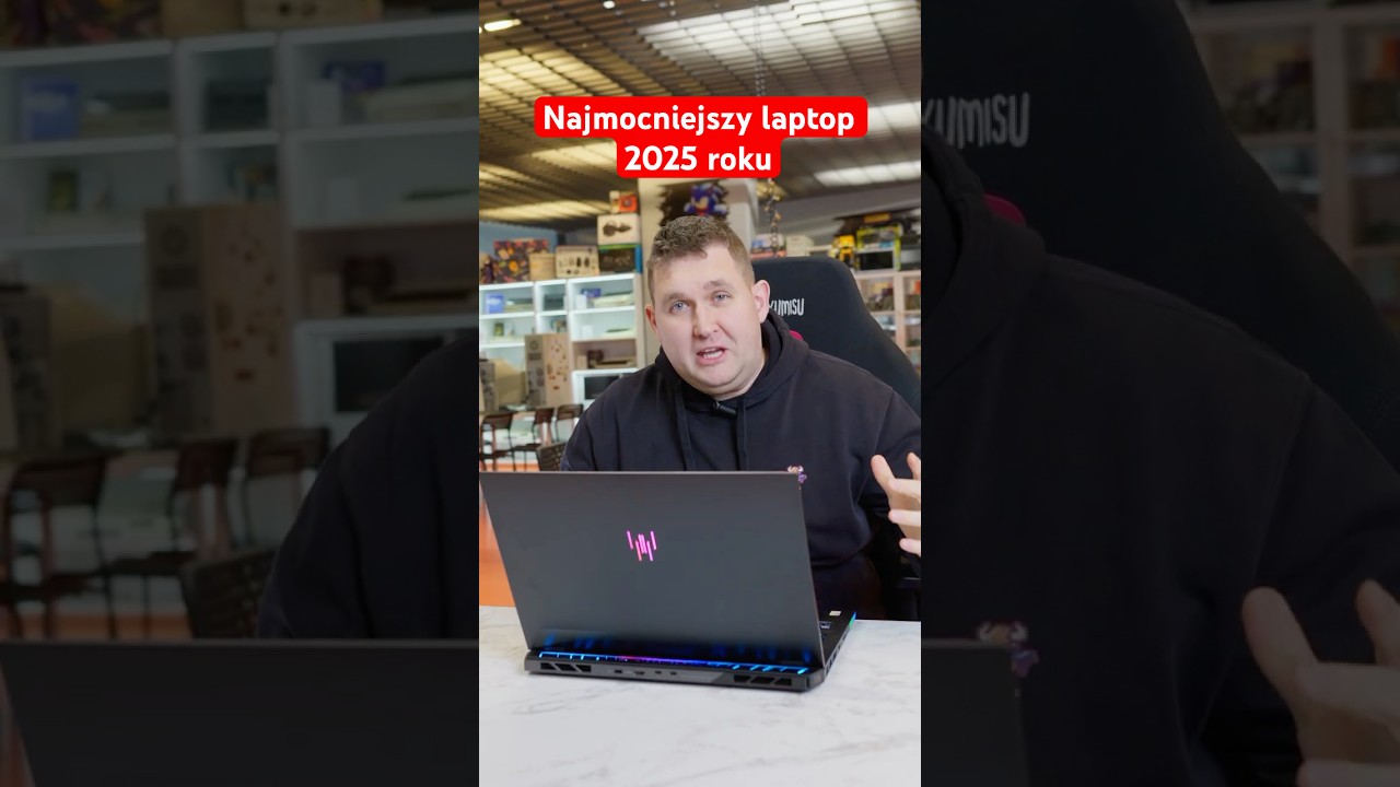 To NAJMOCNIEJSZY LAPTOP 2025 roku