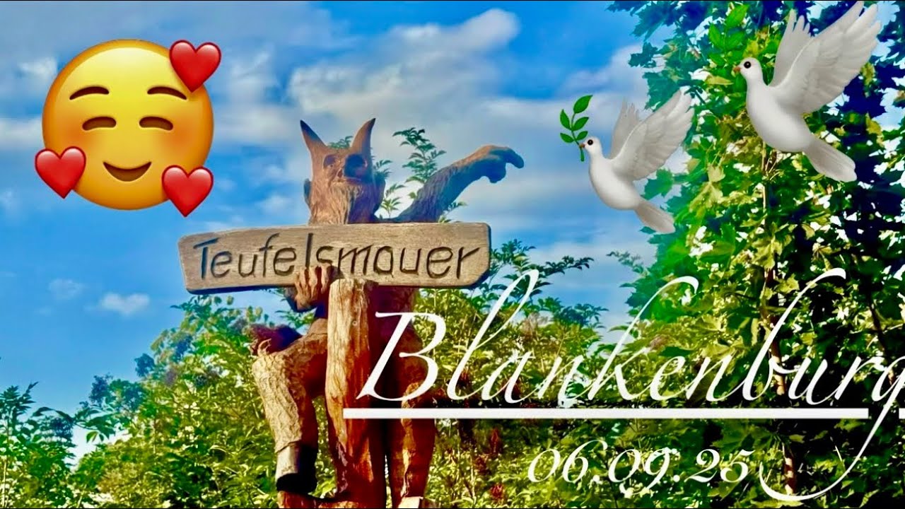 Harz 💞 Teufelsmauer 🥰 Blankenburg 
