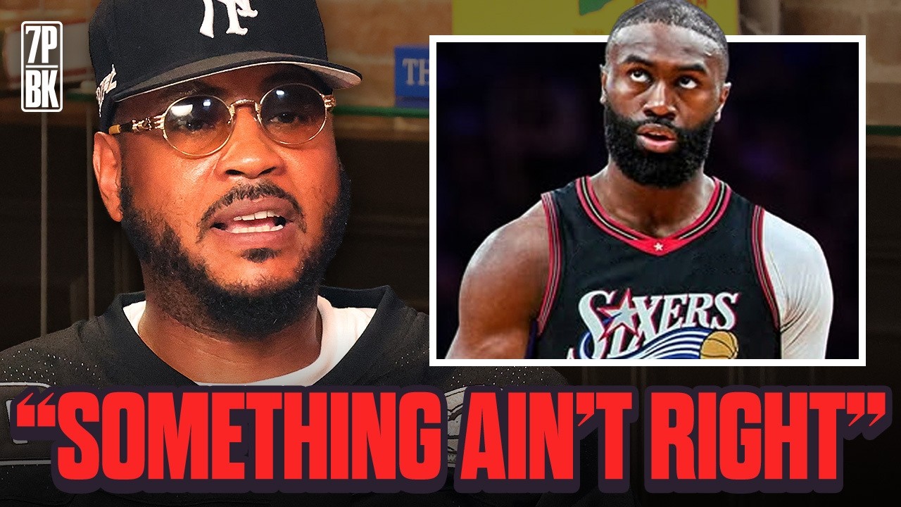 &ldquo;Boston Did Him WRONG!&rdquo; | Carmelo Anthony Reacts to Jaylen Brown Trade to Sixers
