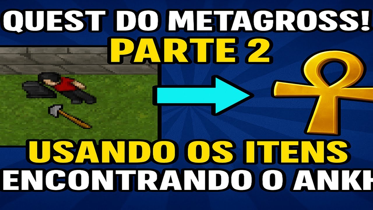 QUEST DO METAGROSS - Parte 2: Descobrindo o ANKH Secreto! [OTPokemon]