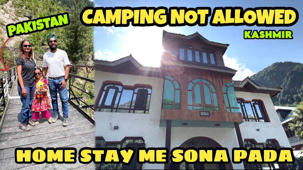 CAMPING NOT ALLOWED IN THIS AREA 😱 STAYING IN HOMESTAY NEAR INDIA PAKISTAN LOC Last village TEETWAL