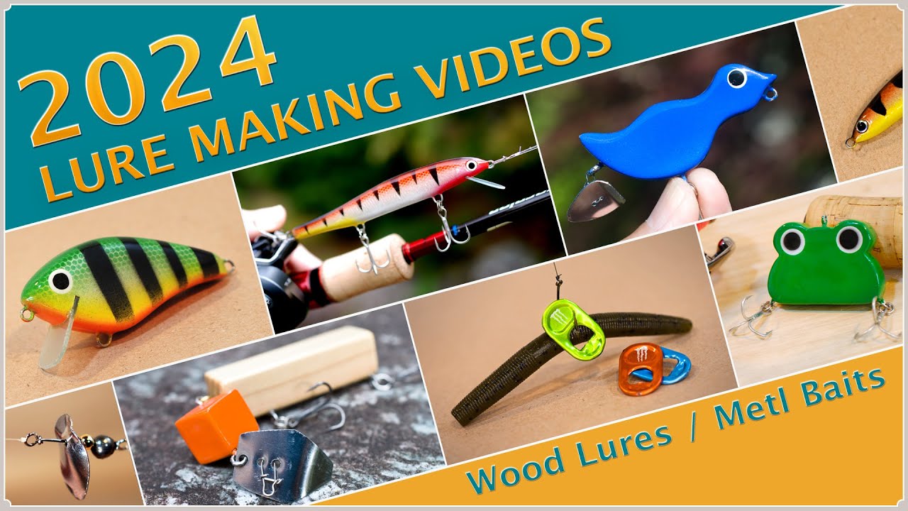 Как изготовить рыболовные приманки: издание 2024 года. || Металлические и деревянные приманки.