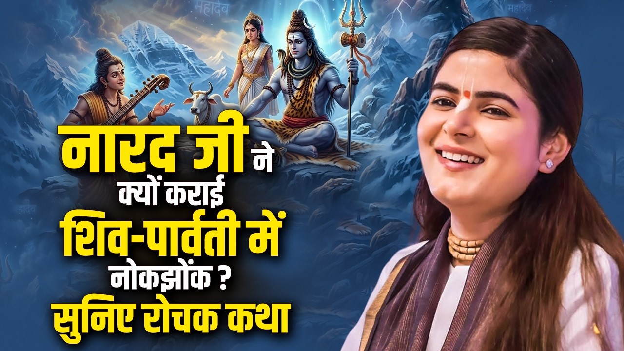 नारद जी ने क्यों कराई शिव-पार्वती में नोकझोंक? सुनिए रोचक कथा | देवी चित्रलेखा जी