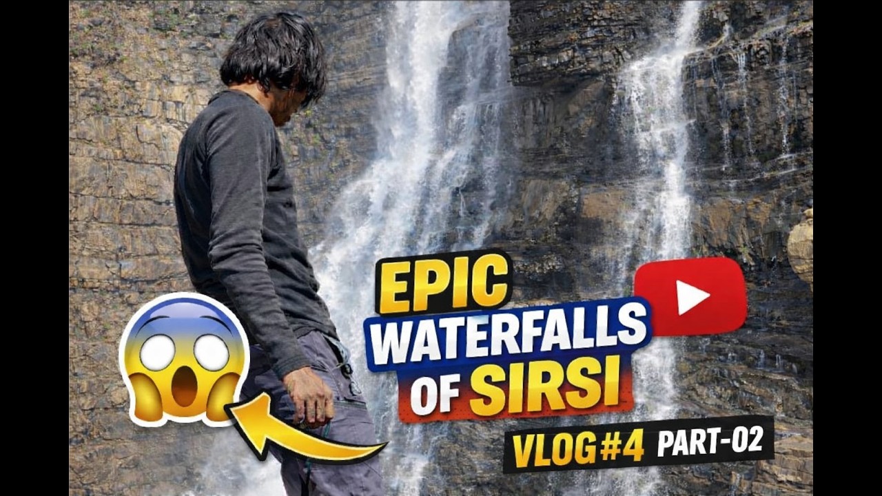 VLOG -4 | Exploring Waterfalls | Bike ride