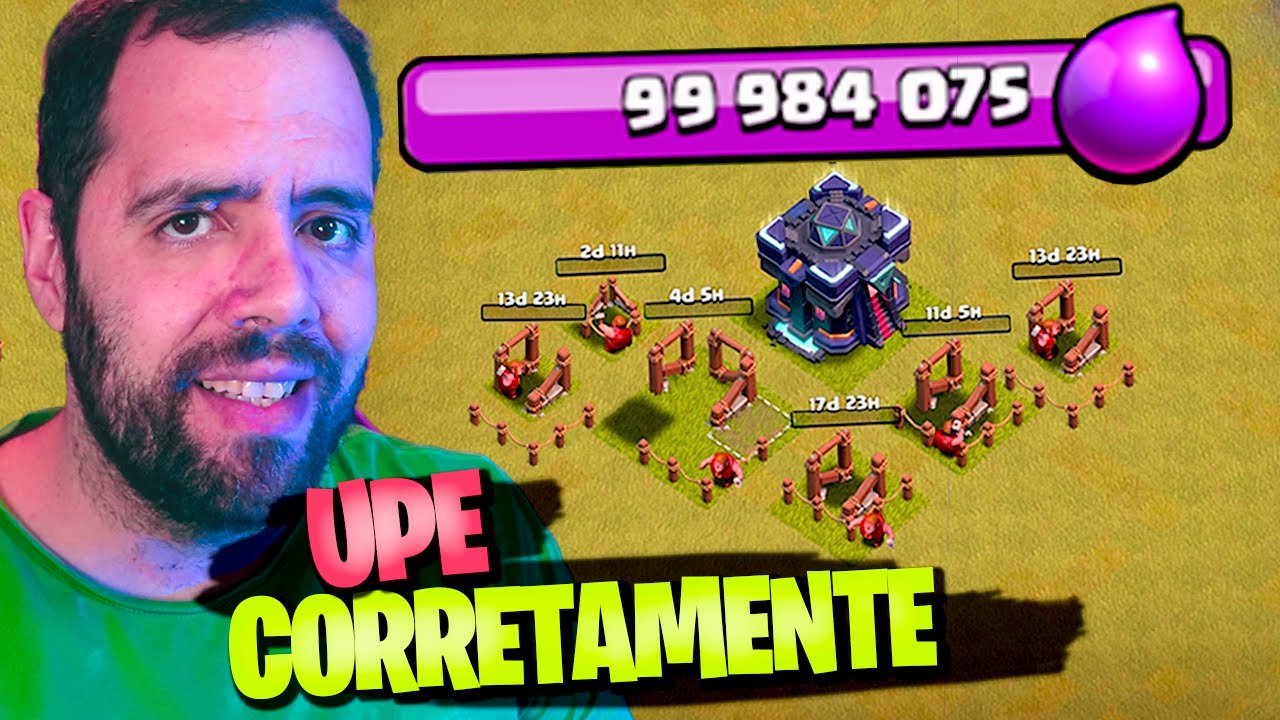 GUIA DE COMO UPAR O SEU CV15 CORRETAMENTE NO CLASH OF CLANS