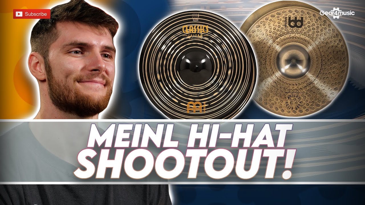 Хай-хет Meinl Shoot Out! | Gear4music Барабаны