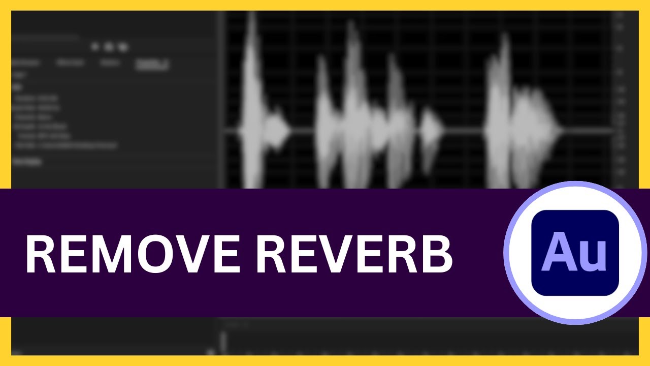 Adobe Audition: Remove Reverb (Quick Fix Tutorial)