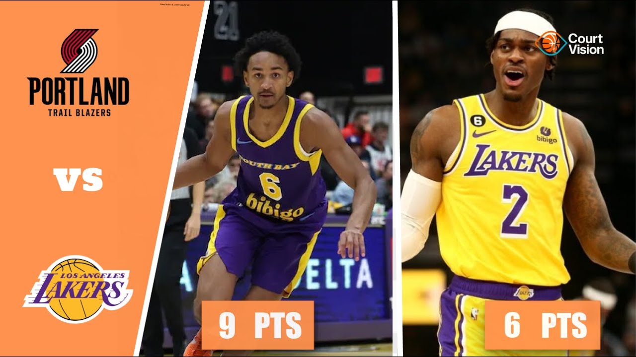 Combo - Kobe Bufkin & Jarred Vanderbilt vs Trail Blazers - 2025-26 Regular Season