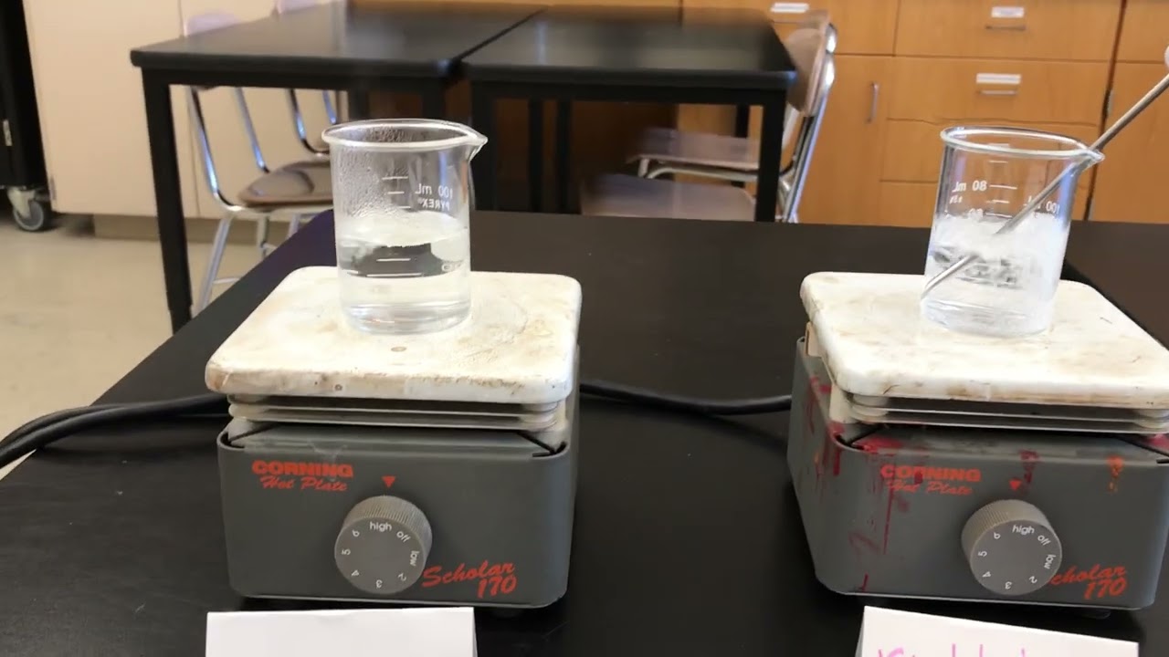 Boiling Pt Water vs Alcohol Demo Video