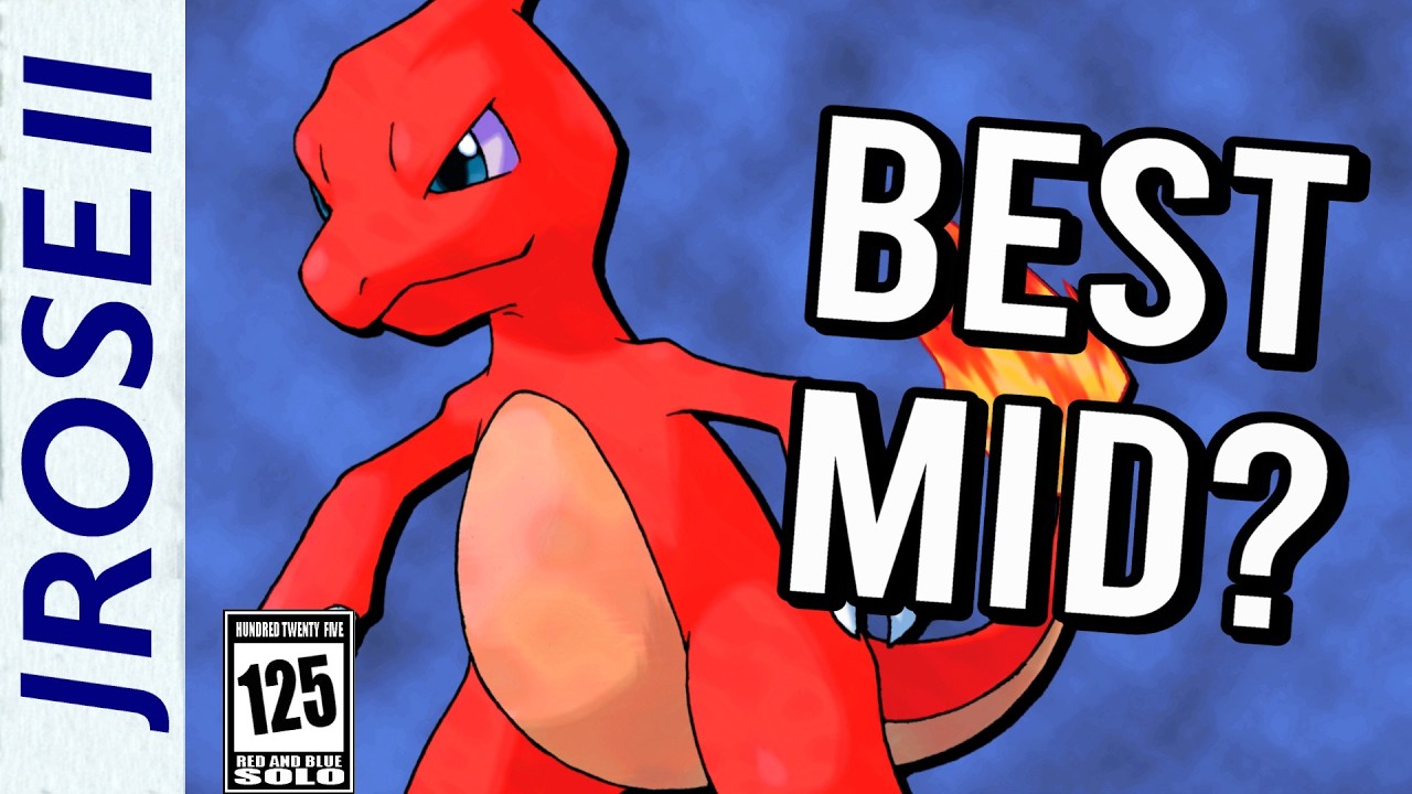 Is Charmeleon the best MIDDLE FORM in Pokemon Red/Blue?