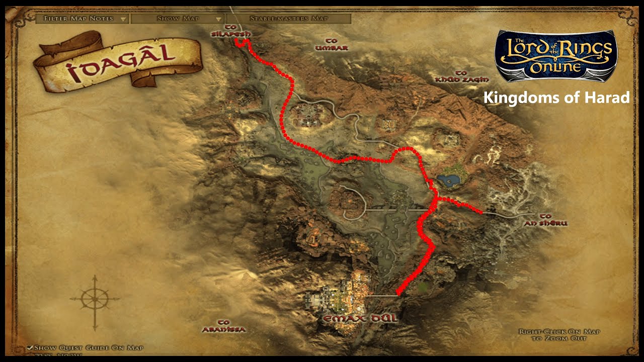 A Long Walk Through The Kingdoms of Harad | Part 4 | Idagâl | LOTRO