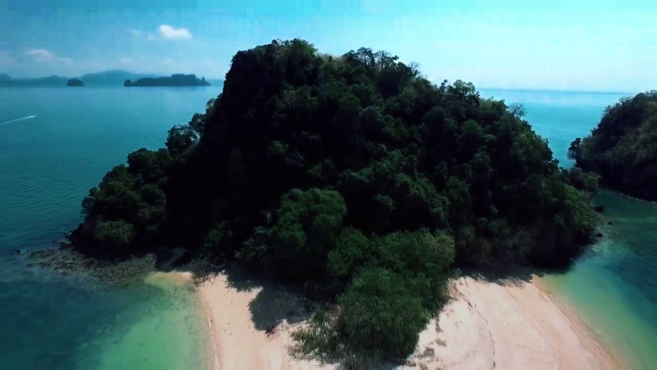 Krabi Private Island Aerial Footage