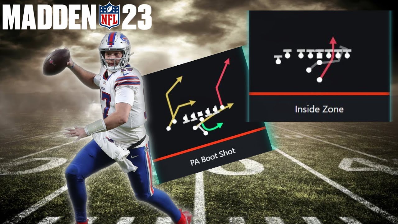 MADDEN 23 MONEY RUN & PASS PLAY - MADDEN 23 BEST RUN AND PASS SCHEME PART 1🏈🔥