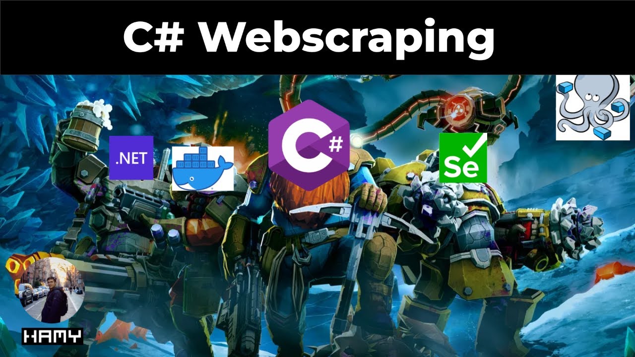 Containerized Webscraping with C# and Selenium