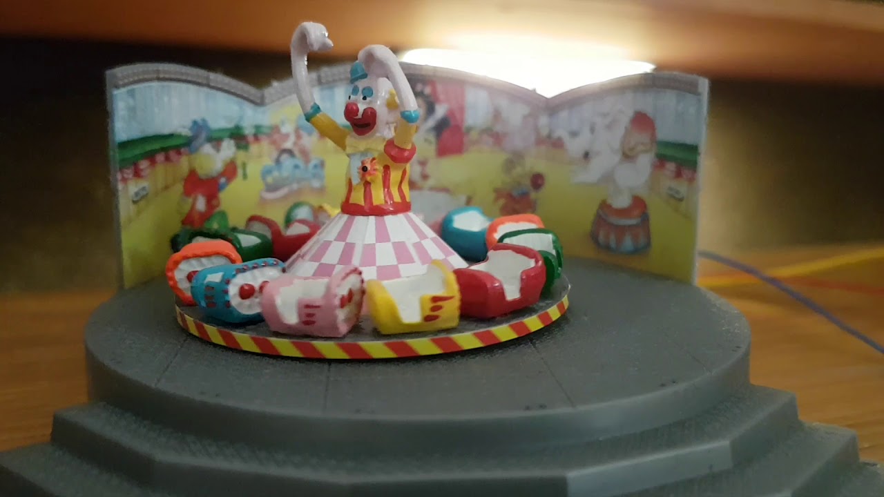 Kirmes Faller Crazy Clown Testfahrt (Modellbahn)