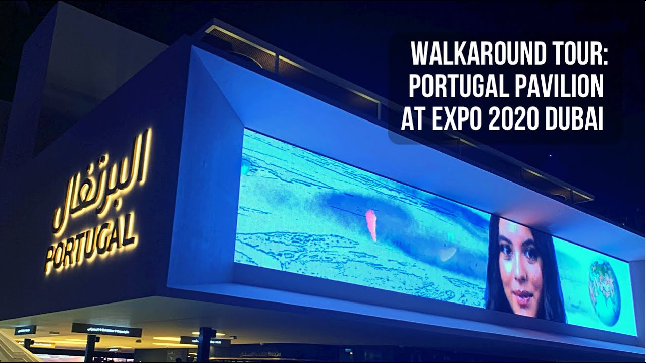 Walkaround Night Tour: Portugal Pavilion at Expo 2020 Dubai