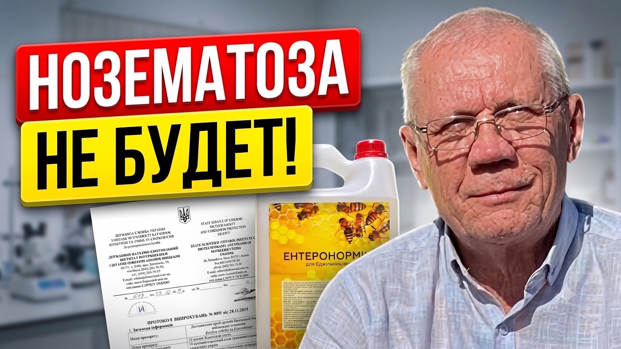 Энтеронормин - ЛУЧШЕЕ средство для ЗДОРОВЬЯ Пчел! Какие результаты лабораторных исследований?