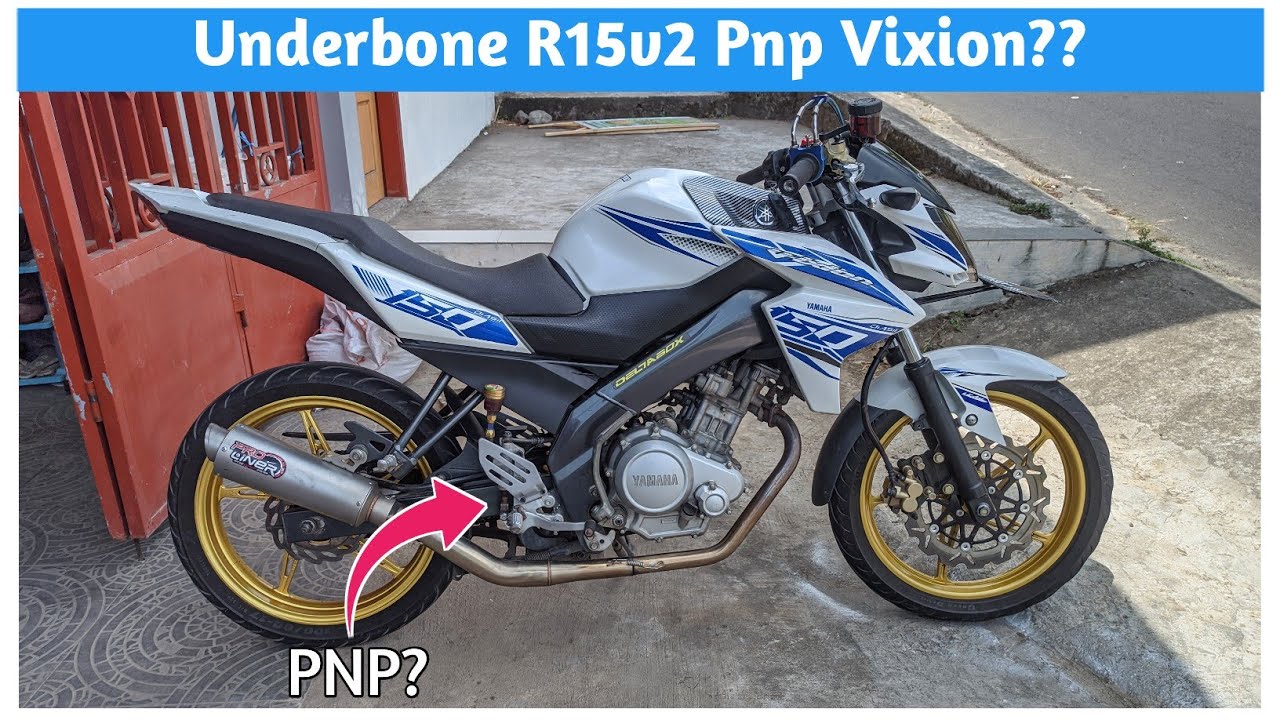 REVIEW SINGKAT! Pemasangan Underbone R15v2 Ke Vixion New