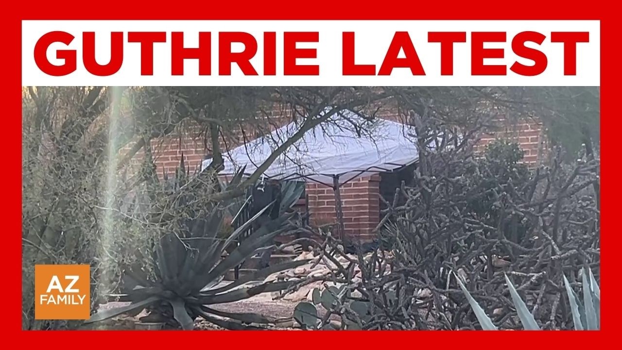 FBI briefly places tent in front of Nancy Guthrie's home