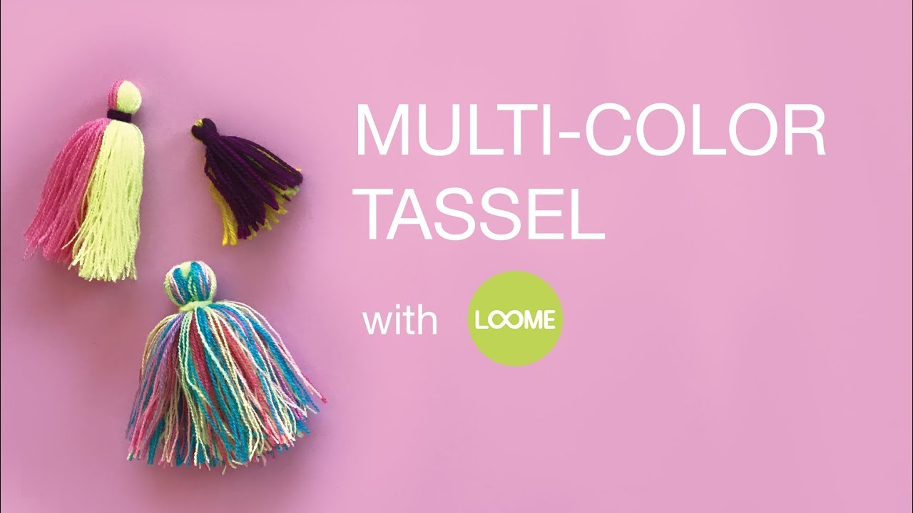 Multi-Color Tassel with Loome