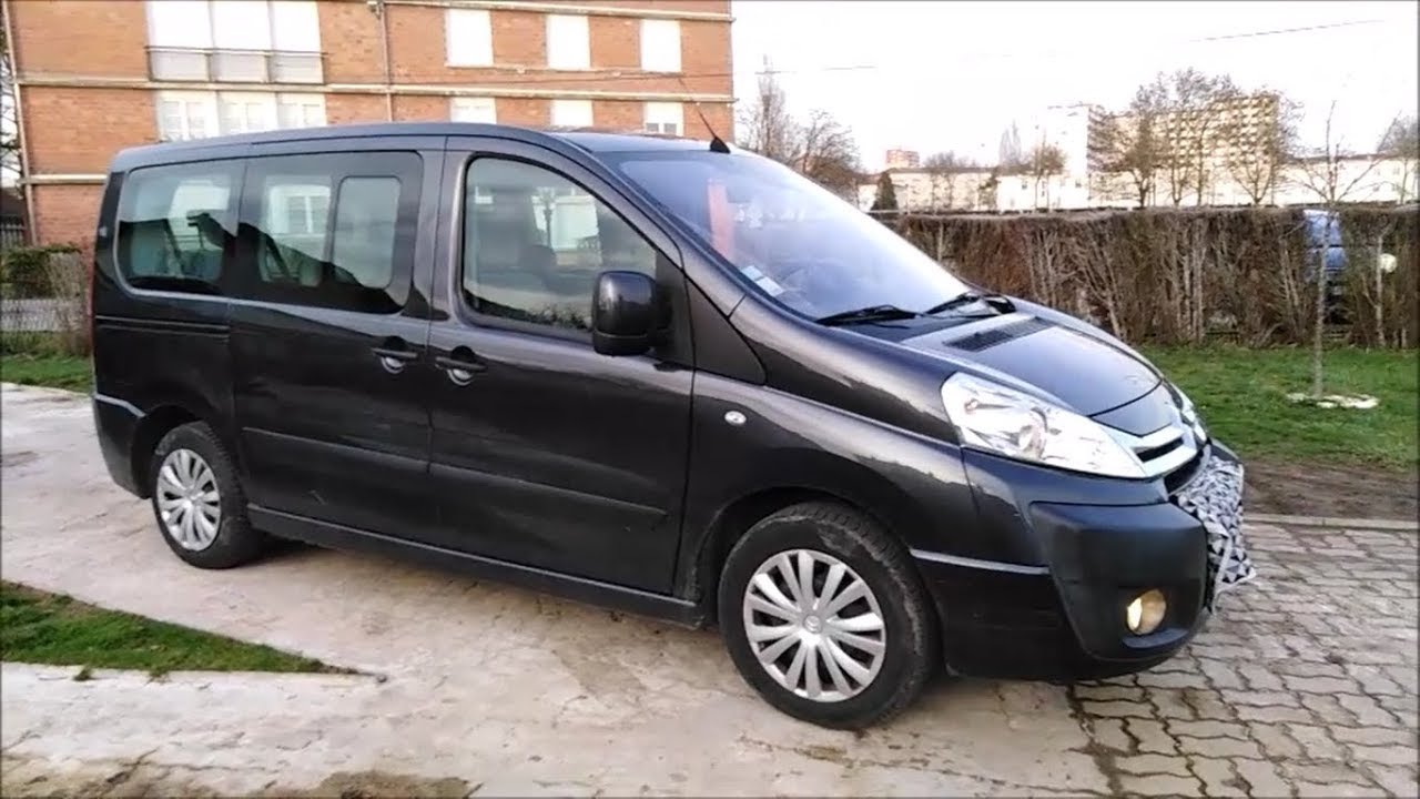 Запуск Citroen Jumpy 2012 года, двигатель и подробный обзор