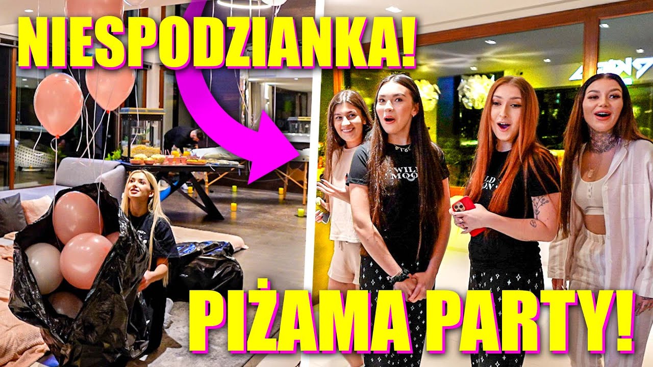 PIŻAMA PARTY W DOMU EKIPY!