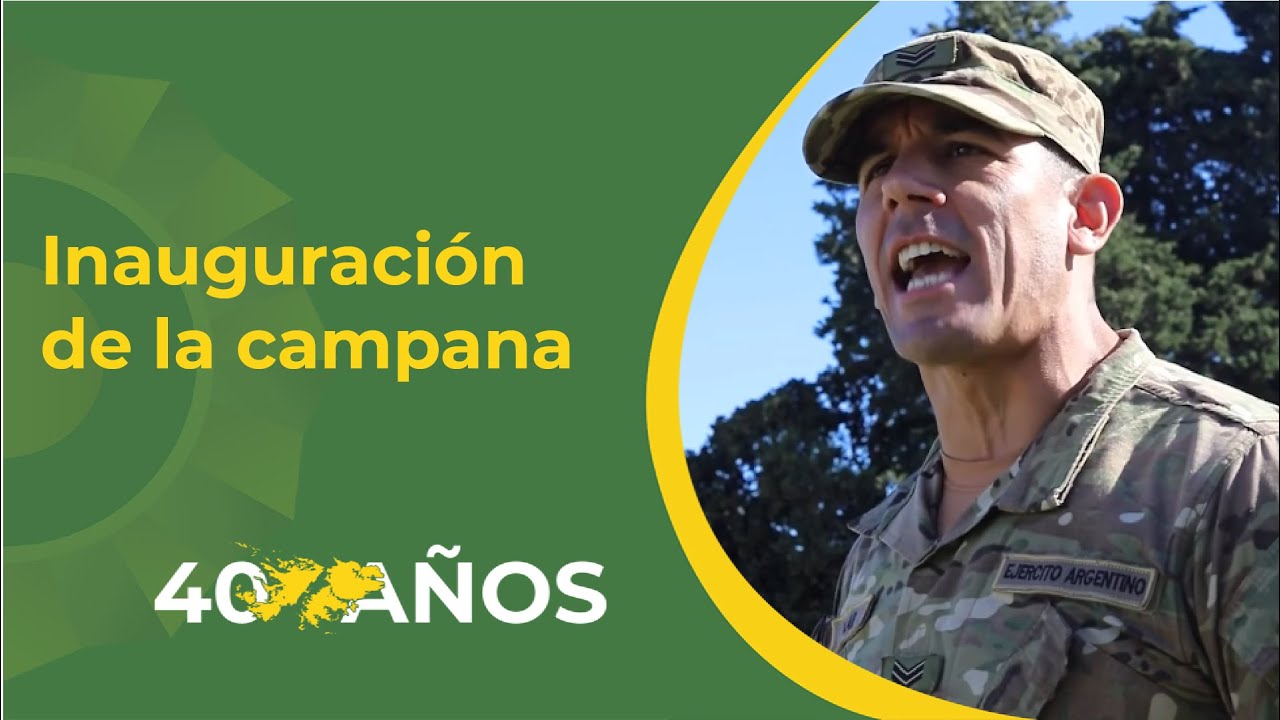 Inauguración de la campana