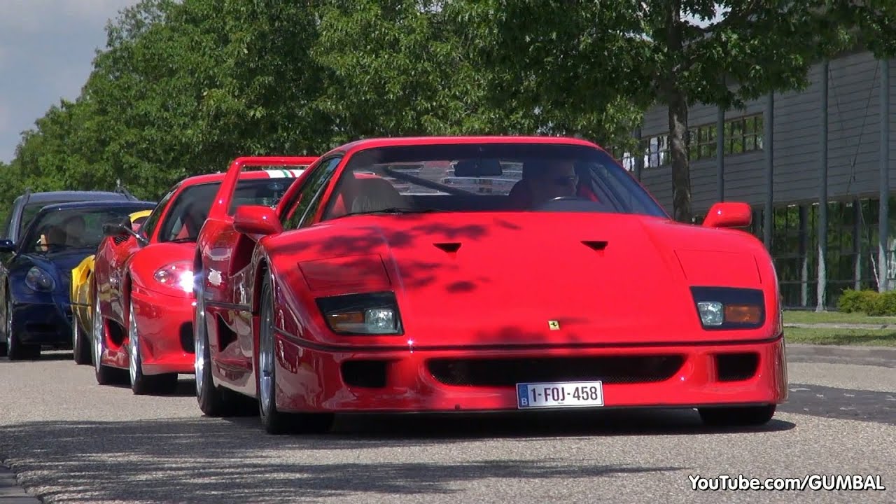 Ferrari Meet - F40, 5x Challenge Stradale, 16M, 512TR, 355 F1 & More!