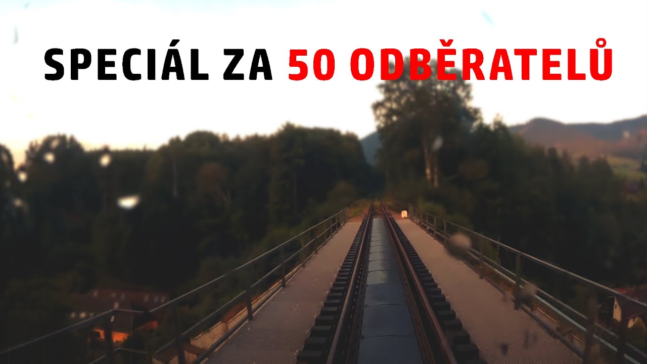 Speciál za 50 odběratelů - Pohled ze stanoviště 810 539-7 na trať 043 Trutnov Poříčí - Královec!
