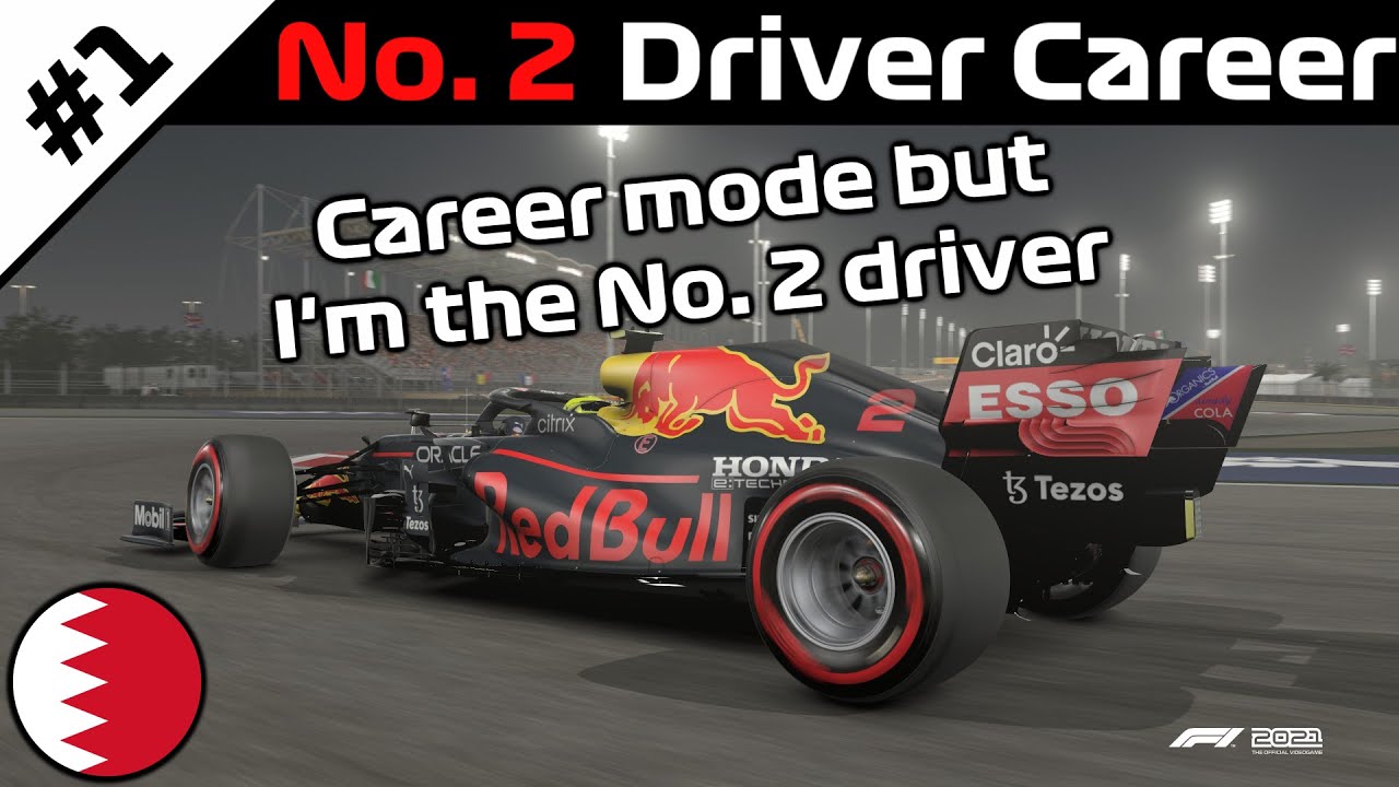F1 2021 Number Two Driver Career Mode Ep.1 - The Bahrain GP