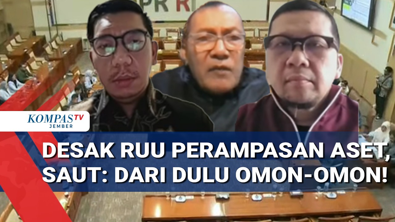 RUU PERAMPASAN ASET DIDORONG CEPAT, EKS KOMISIONER KPK: JANGAN JADI GIMIK POLITIK