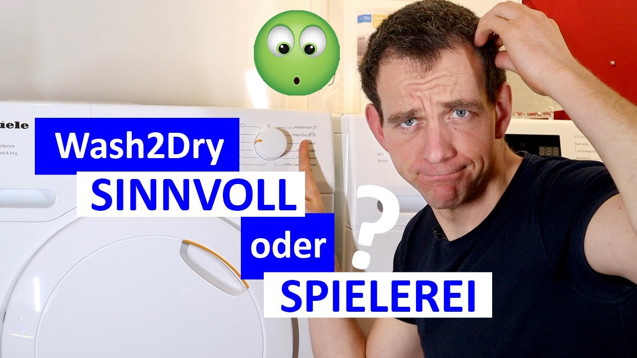 Miele TROCKNER mit Wash2Dry - SINNVOLL ?