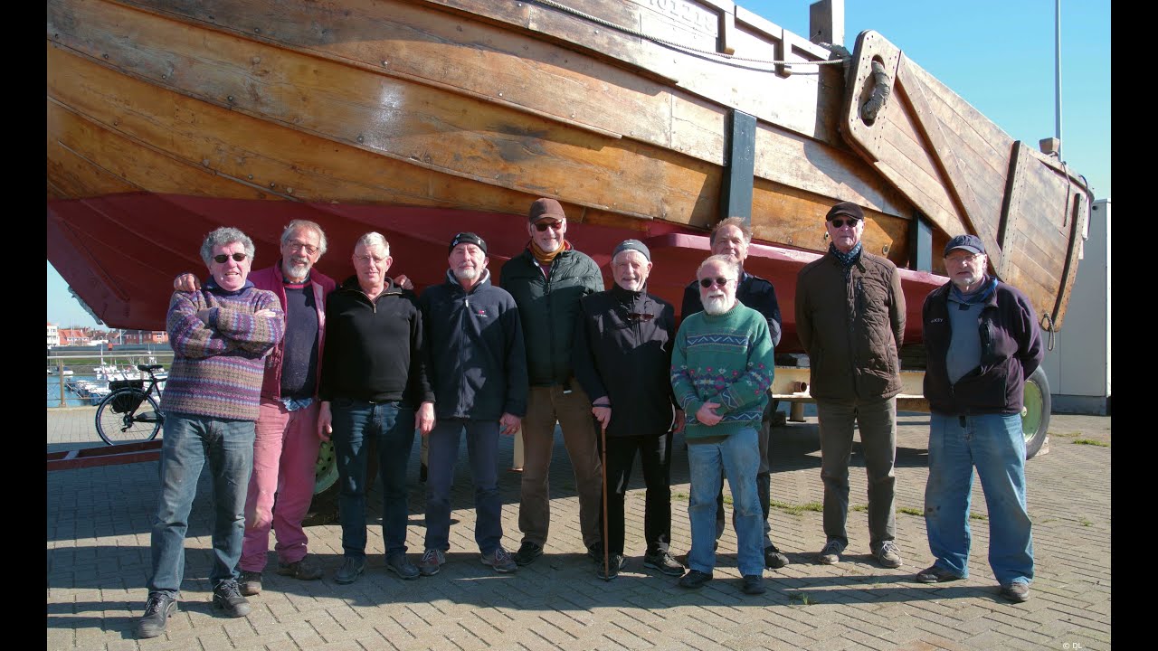 Dinsdag 4 april , na een grondige onderhoudsbeurt, verlaat de B1 Sint Pieter de Scuteloods.