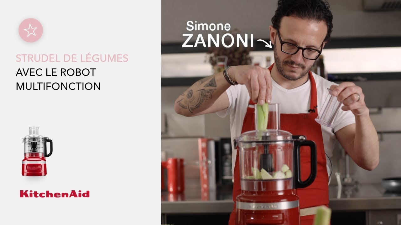 Strudel de légumes avec le robot multifonction | Recette de Simone Zanoni | KitchenAid